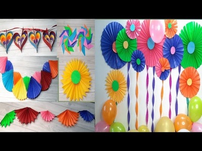 Party Decoration Ideas 2022 | Party Decoration Ideas at Home | Papercrafts