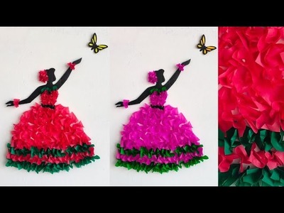 Unique wall hanging craft | Best Out Of West | Home decoration | Amazing Doll Wall hanging |Artideas