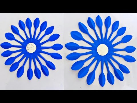 Wall hanging craft ideas | wall hanging | diy wall hanging | home decorating ideas | paper flowers