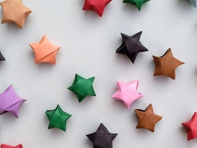 #3D origami paper Star #short. #LuckyStar #popup  #howtomake #shortvideo #3dpaperstar