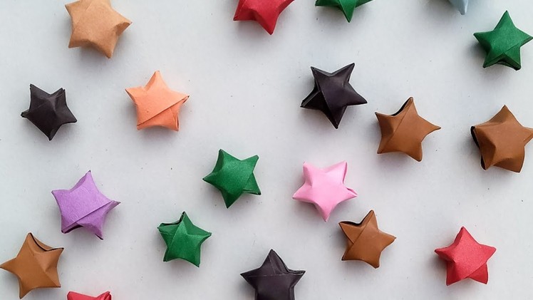 #3D origami paper Star #short. #LuckyStar #popup  #howtomake #shortvideo #3dpaperstar