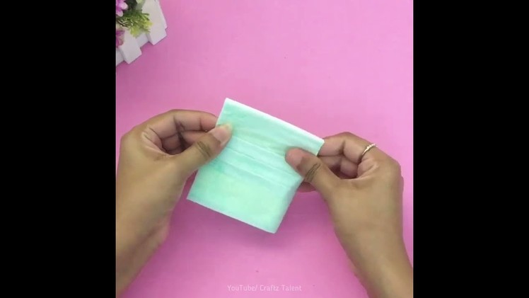 5 minute crafts. New year Gift Making From Mask ????. Paper Craft. #shorts #youtubeshorts #tiktok