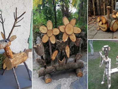 55 Great Ideas With Tree Trunks That Will Originaly Upgrade Your Garden | diy garden