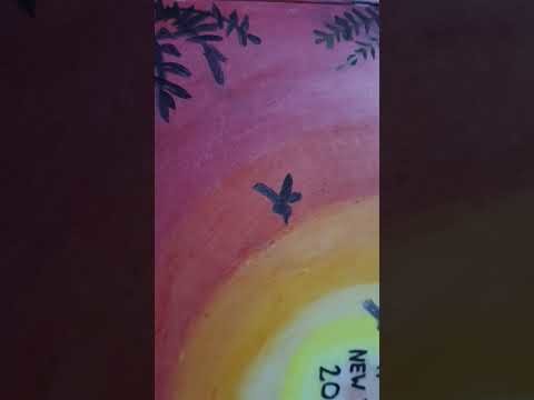 Akshit painting and drawing craft new drawing 2022 Happy New Year guys #shorts #viral