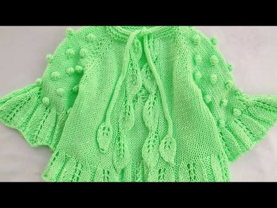 American Style Hand Knitting Baby Girl's Sweaters Design part 2