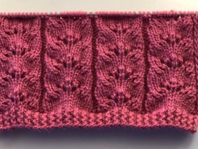 Beautiful Knitting Stitch Pattern For Cardigans