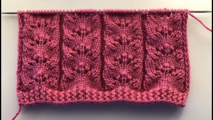 Beautiful Knitting Stitch Pattern For Cardigans