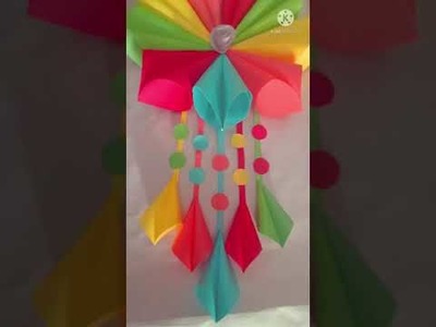 Beautiful wallhanging #shorts #art #craft #wallhanging #design #paperart #decoration #creative #diy????