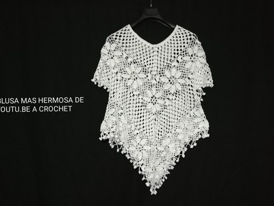 BLUSON MAS HERMOSO DE YOUTU.BE  A CROCHET