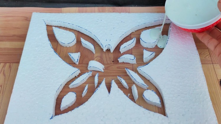 Butterfly ???? White Cement craft ideas | Cement Showpiece | ???? Showpiece | CEMENT CRAFT | DIY
