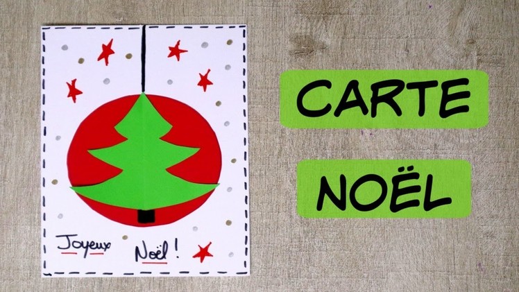 Carte de Noël super facile !