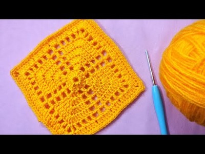 Crochet Square Pattern For Blankets, Pot Holder, Coaster, Mug Mat, Napkin, Cushion Cover And More.