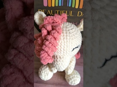 Crochet Unicorn Plush #crochet #unicorn #plushies