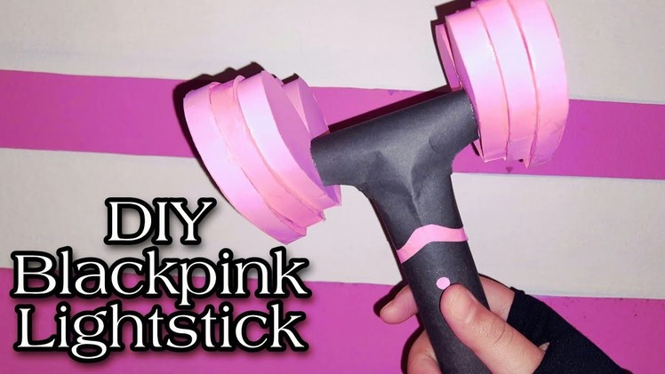 Diy Blackpink Lightstick || Blackpink Paper Crafts || How to make Blackpink Lightstick with paper