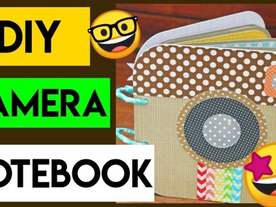 DIY Camera Notebook???? ???? how to make camera notebook at home | handmade notebook ????????
