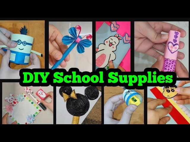 DIY school supplies
