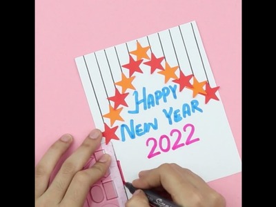 DIY - SURPRISE MESSAGE CARD FOR NEW YEAR |Happy New Year Card 2022