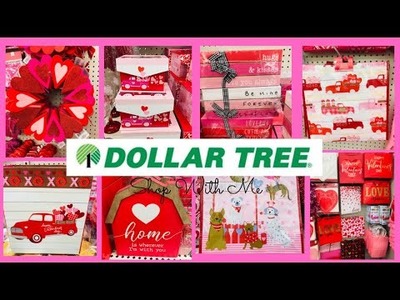 DOLLAR TREE ❤️VALENTINE’S DAY SHOP WITH ME❤️BROWSE WITH ME❤️DECOR CRAFTS DIYS NEW FOR 2022
