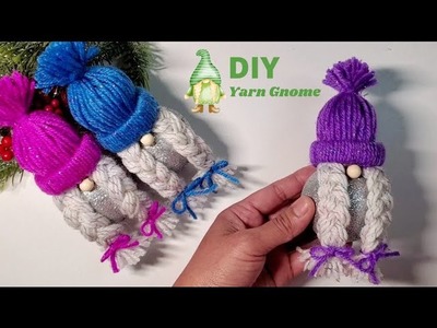 Easy Yarn Gnome Tutorial | Girl Gnome