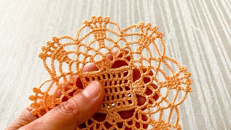 Fantastic Flower Crochet Pattern. Totarial For Beginner ❤️