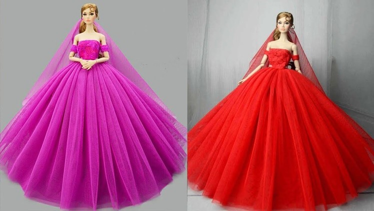 FRESH & Cutest  DIY Barbie Clothes Life Hacks ???? Barbie Tutorial