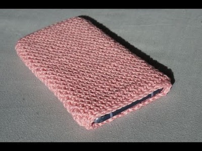 How to crochet an easy phone case using half double crochet stitch