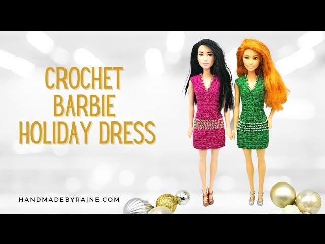 How to crochet Barbie Holiday Dress ????