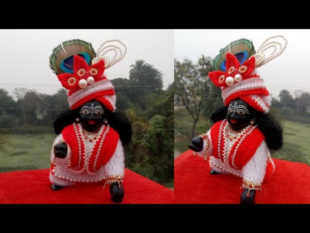 How to crochet laddugopal kurta pajama || woolen kurta pajama for laddugopal || kanhaji woolen kurta