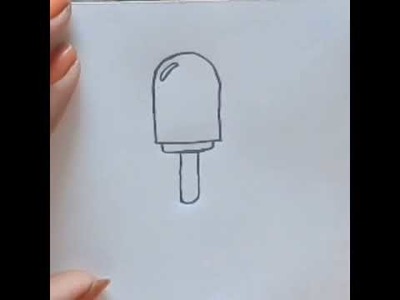 How to draw ice cream easy #drawing #cute #short #youtubeshorts #shortsvideo #shortvideo #short