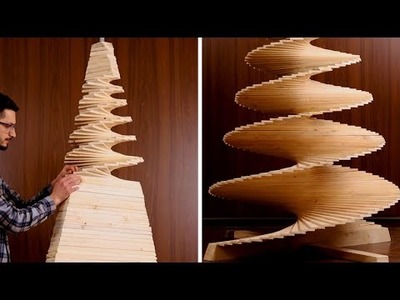 How To Make A PALLET Wood CHRISTMAS Tree #shorts