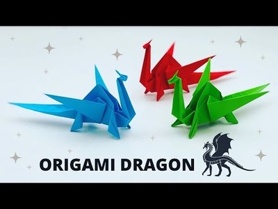 How To Make Easy Paper DRAGON Toy For Kids. Nursery Craft Ideas. Paper Craft Easy. KIDS  crafts