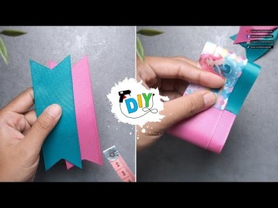 How To Make Hair Bows | Beautiful Pink & Blue Hair Bows DIY Tutorial