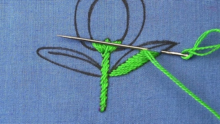 Make gorgeous all over dress designs with very easy french knot stitch embroidery - alloverwork