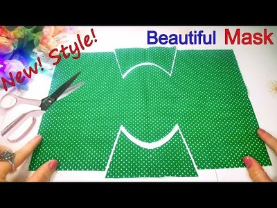 New Style ???? Beautiful Mask Idea | Diy Simple Face Mask Sewing Tutorial | How to Make Breathable Mask