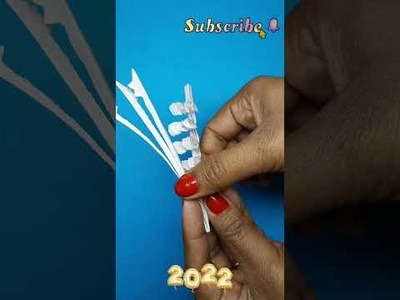 New Year Card. New year art and Craft 2022.Easy Craft. DIY Crafts. Origami Paper 524.#short