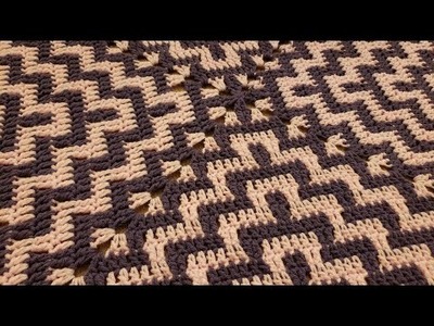 Part 1 - The Staircase Blanket - Crochet Tutorial!