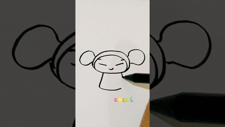 PUCCA DRAWING.KAWAII PUCCA DRAWING.HOW TO DRAW PUCCA KAWAII.CUTE PUCCA DRAWING.SHORTS.FYP.VIRAL