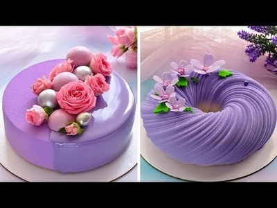 So Creative Yummy Chocolate Mirror Glaze Cake Recipe #2 | Most Satisfying Cake Videos