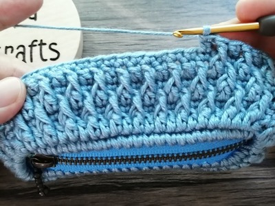 Super Easy Crochet Coins Purse With Zipper????Step By Step????????
