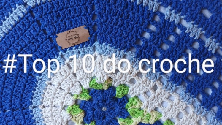 #top10 do croche  tapete duplos 5.10