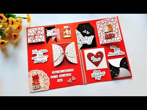 Valentines Day Special | Beautiful Handmade Valentines Day Card | Special Card for Boyfriend
