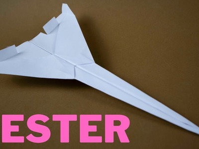 Wie Macht Man Einen Papierflieger | Papierflieger Selbst Basteln (JET Fighter)