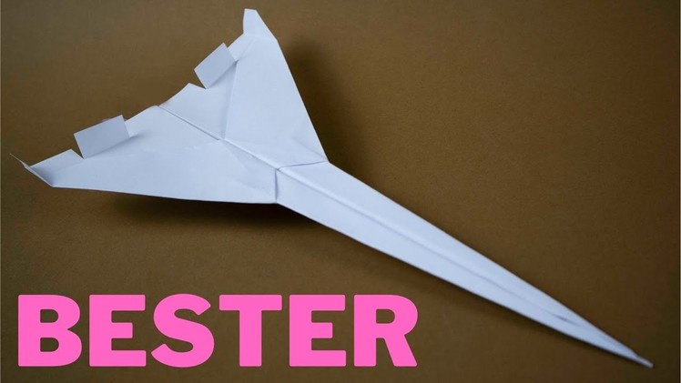 Wie Macht Man Einen Papierflieger | Papierflieger Selbst Basteln (JET Fighter)