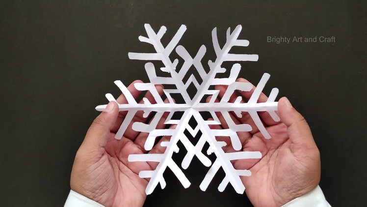 4 Unique and Amazing Paper Snowflakes | How to Cut Paper Snowflakes | Step by Step Tutorial