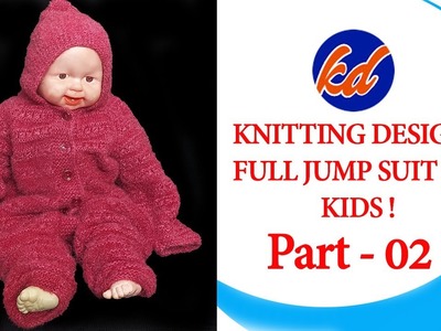 Beautiful Knitting Design of Jumpsuit for Kids | Jumpsuit Knitting Pattern