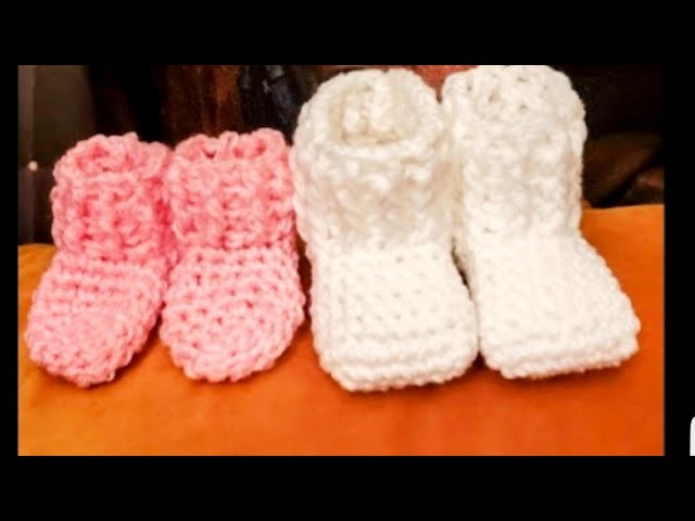 Beginner Tutorial: Crochet Baby Bootie Must Watch