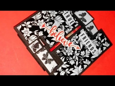 BIRTHADY LOVE ????card !! amazing???????? hand made paper craft. !! paper hacks????