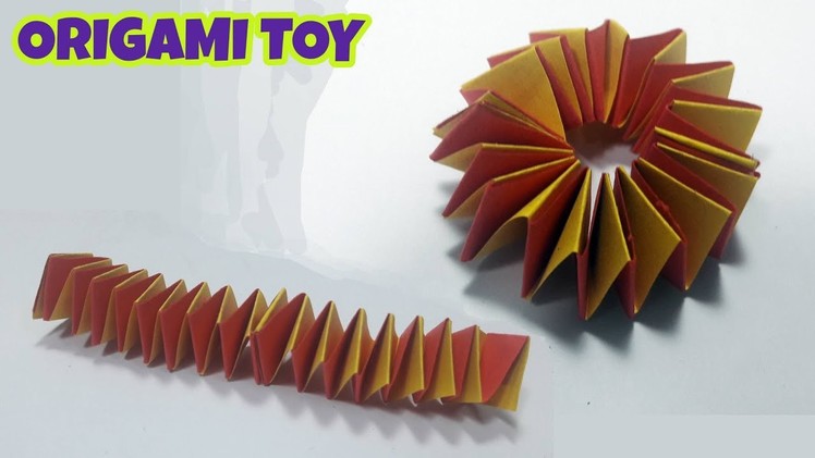 Cool ANTI-STRESS TOY From paper. ORIGAMI. DIY Paper fidget toys