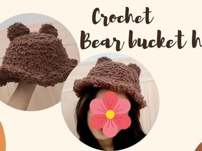 Crochet bucket hat || tutorial merajut bucket hat