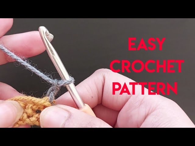 Crochet Pattern | Crochet #scarf | #crochetblanket | Very Easy ONE ROW REPEAT